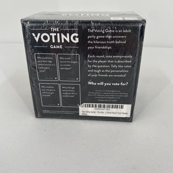 The Voting Game Sealed NEW - Picture 3 of 4